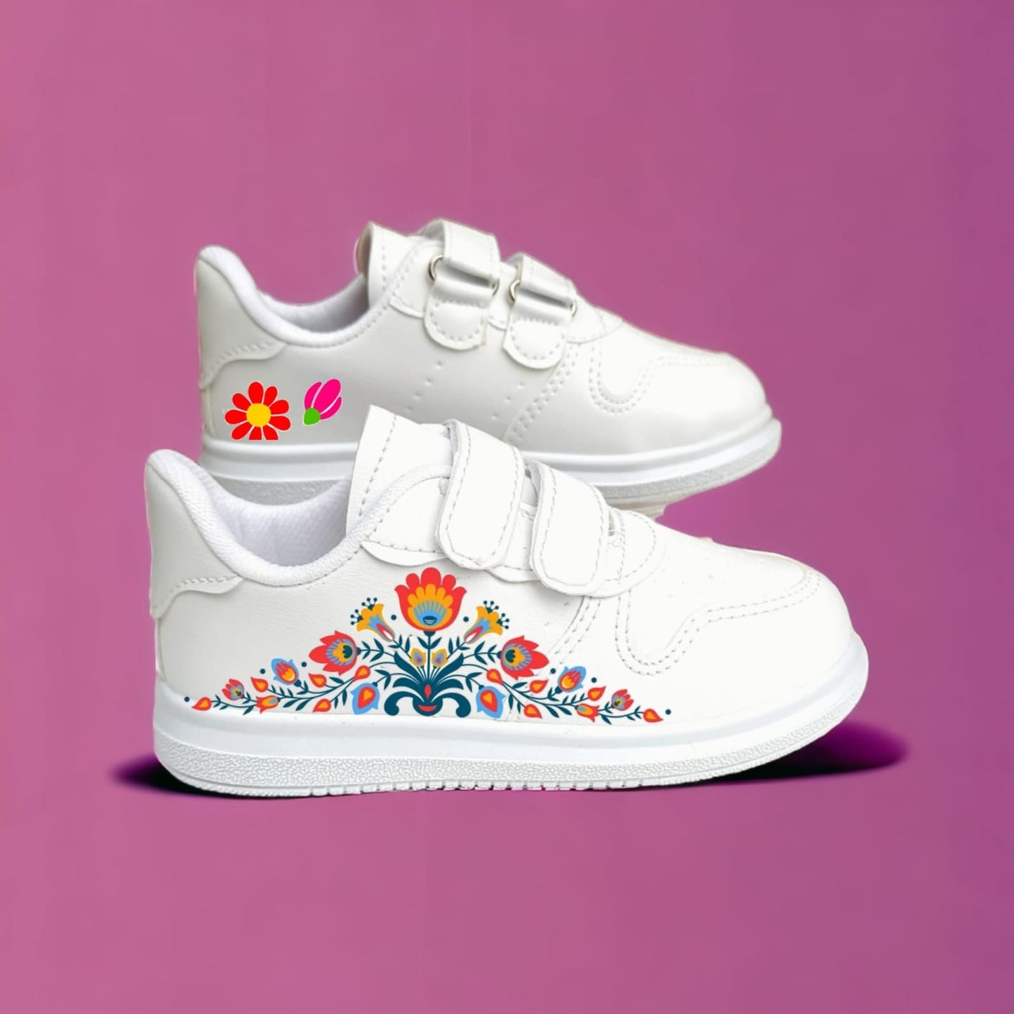 Kiddream Sweet flower Çicek baskılı Kız Çocuk Spor ayakkabı sneaker